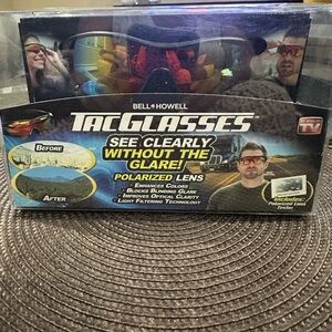 Tac Glasses- Polarized Sunglasses- great driving glasses, new never opened